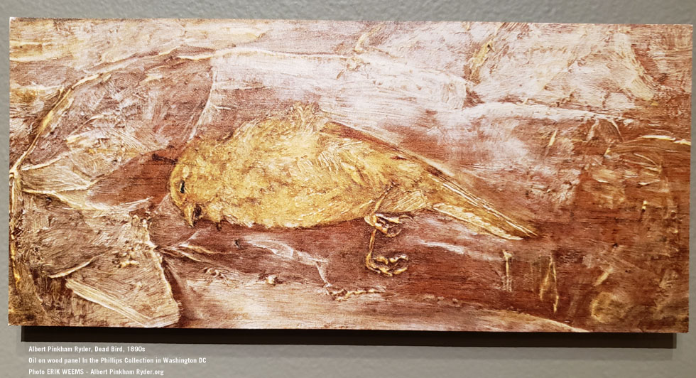 Dead Bird by Albert Pinkham Ryder 1890s
